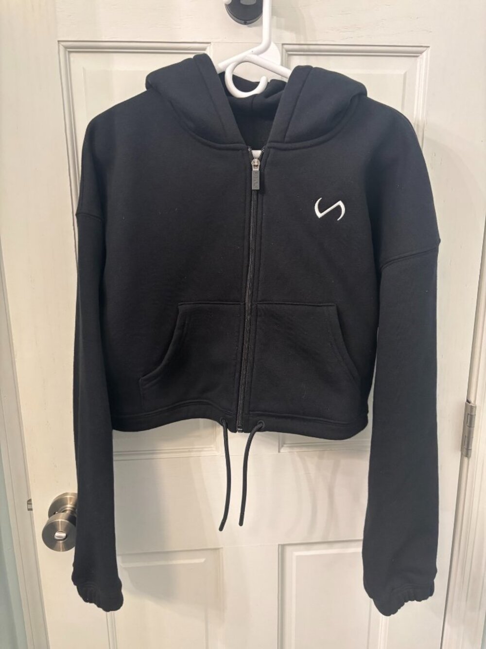 TLF Reset Cropped Zip-Up Hoodie Sweatshirt - Medium - Excellent Condition